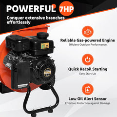 EFCUT 3-in-1 Chipper Shredder