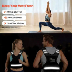 adjustable weighted vest