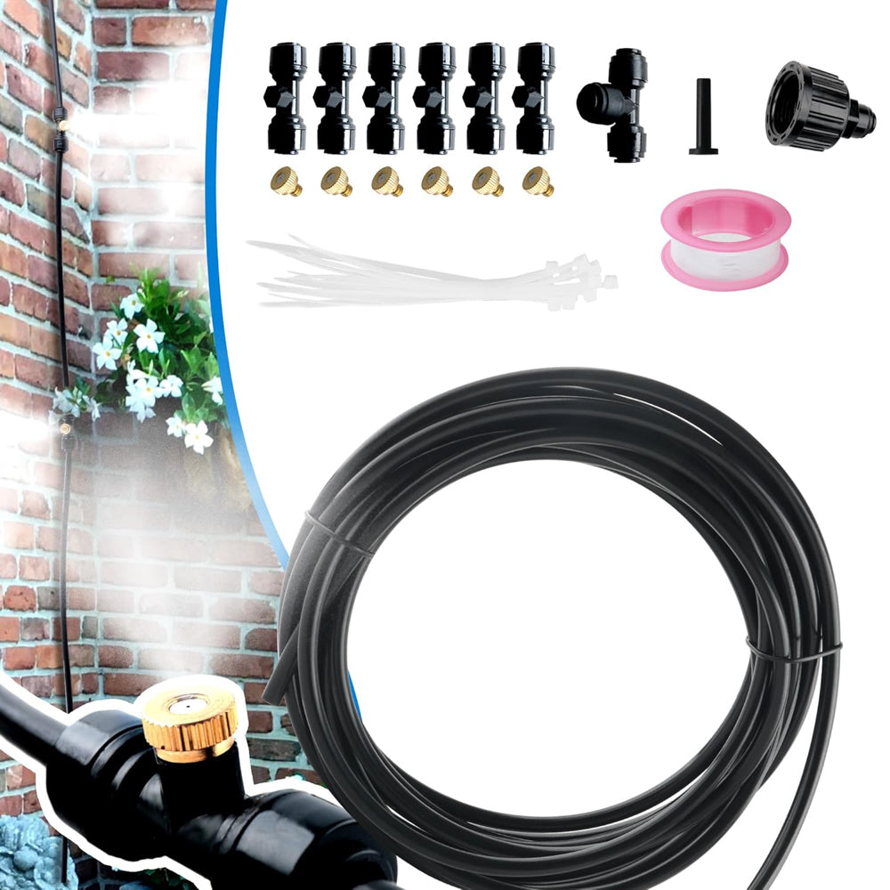 花园喷雾系统-20FT-铜头-1PACK-X0044AVUI9