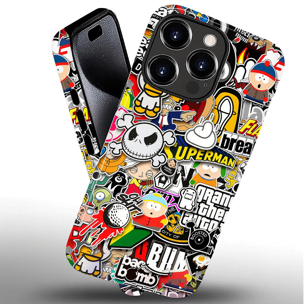A1017-A1-iPhone15&16Pro-Stickers Bomb 2