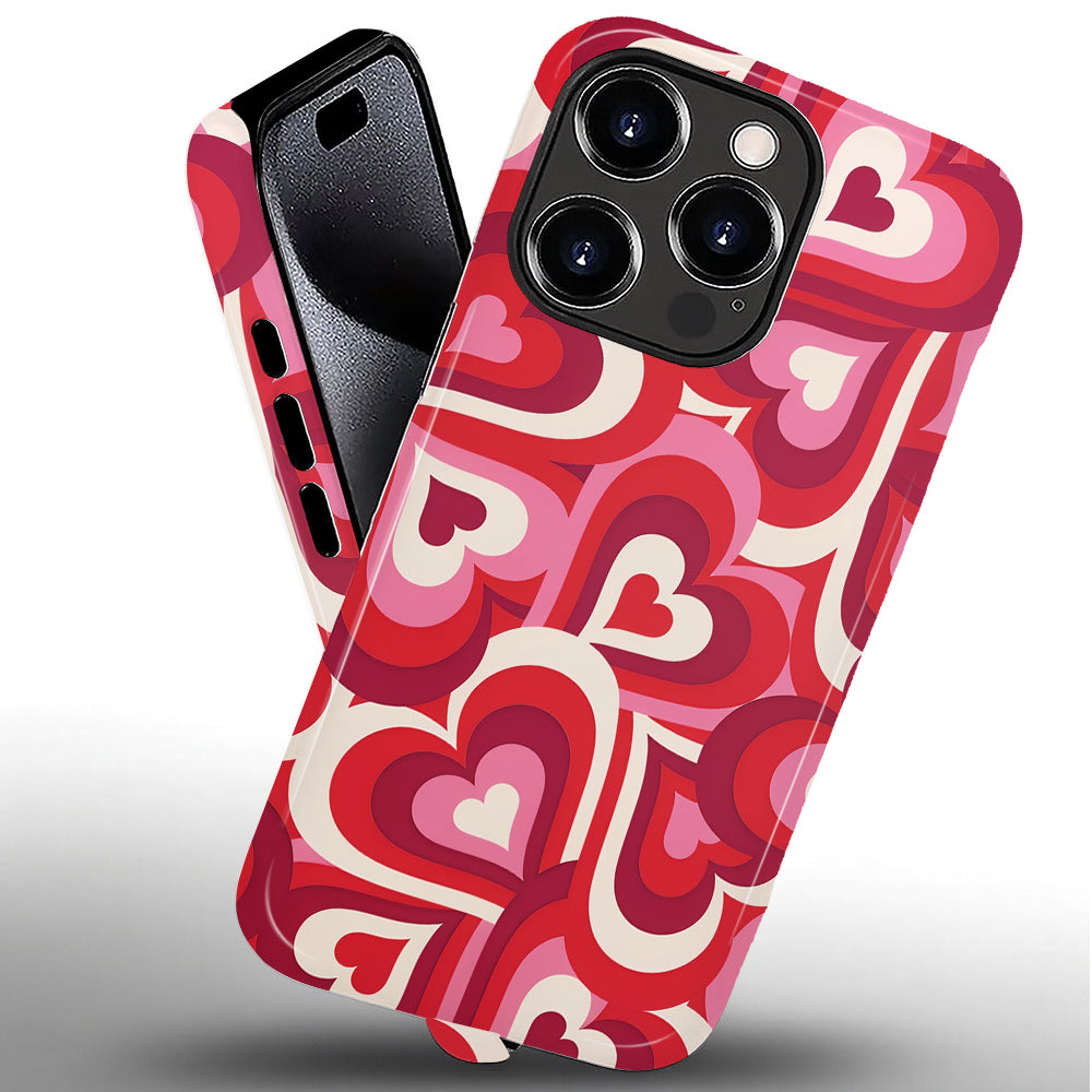 A1031-A1-iPhone15&16Pro-Retro Hearts