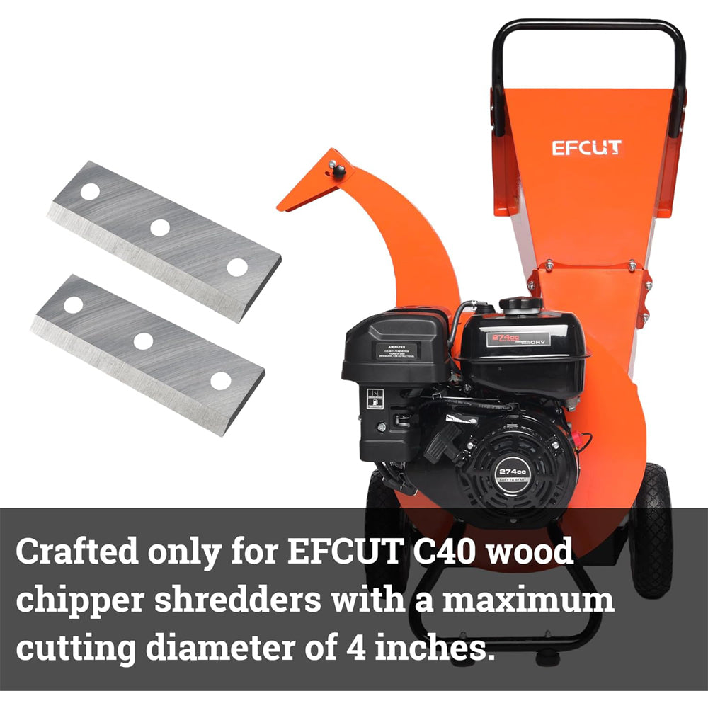EFCUT C40 Wood Chipper Blades