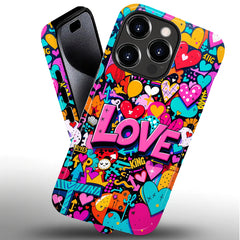 A1026-A1-iPhone15&16Pro-Pop Love