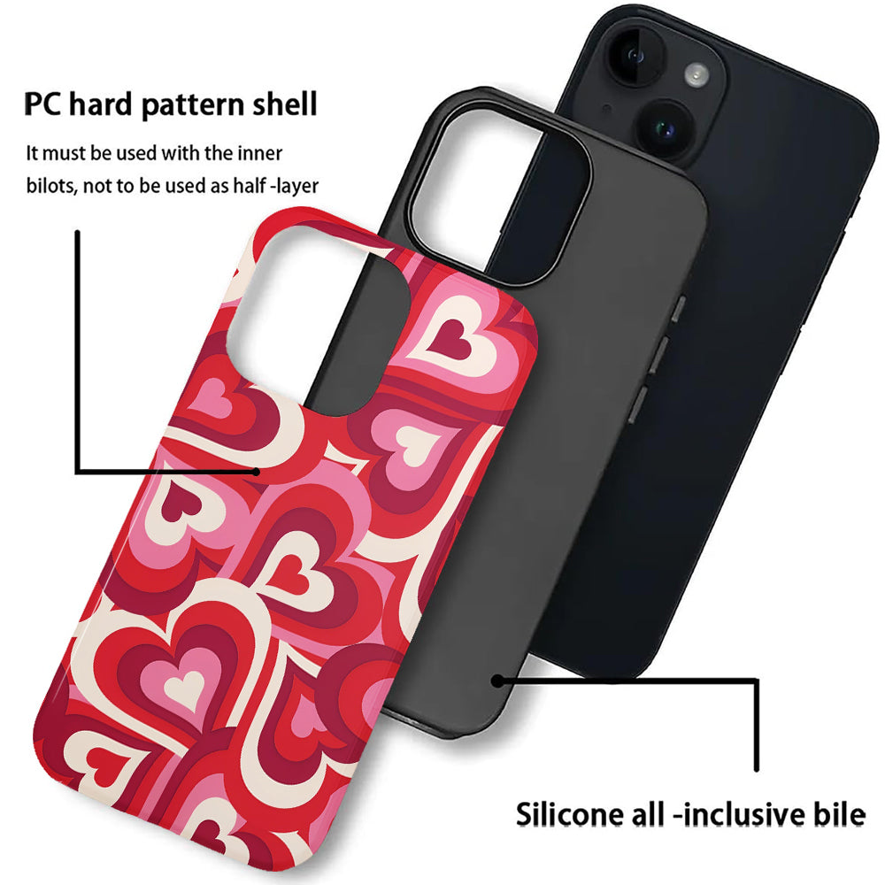 A1031-A1-Iphone14Plus-Retro Hearts