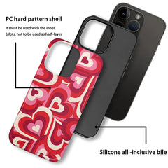 A1031-A1-iPhone15&16Pro-Retro Hearts