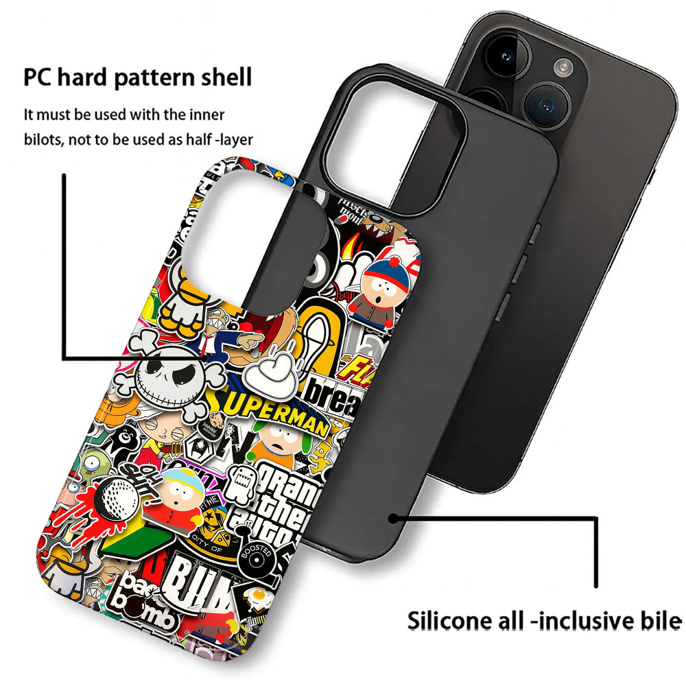 A1017-A1-iPhone15&16Pro-Stickers Bomb 2