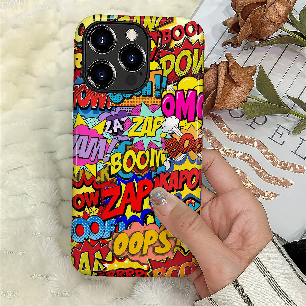 A1027-A1-iPhone15&16Pro-Comic Chaos