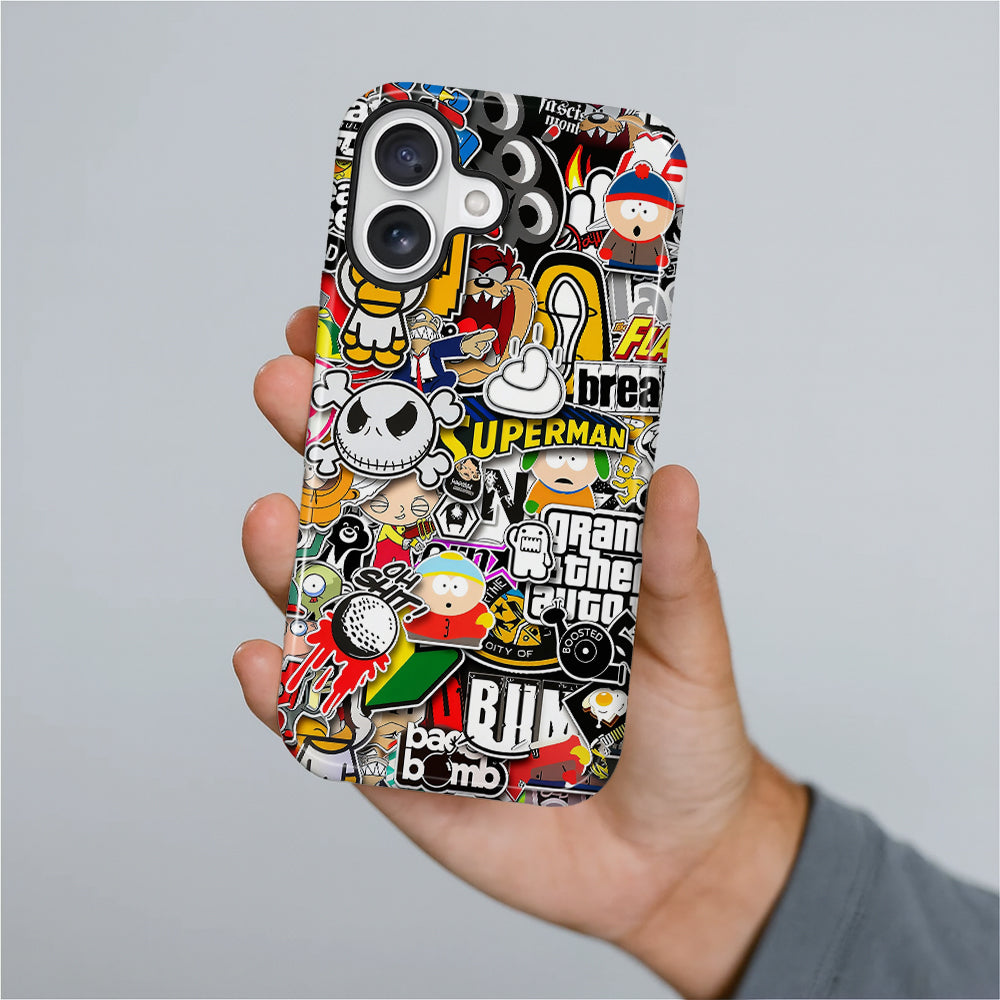 A1017-A1-iPhone16&17-Stickers Bomb 2