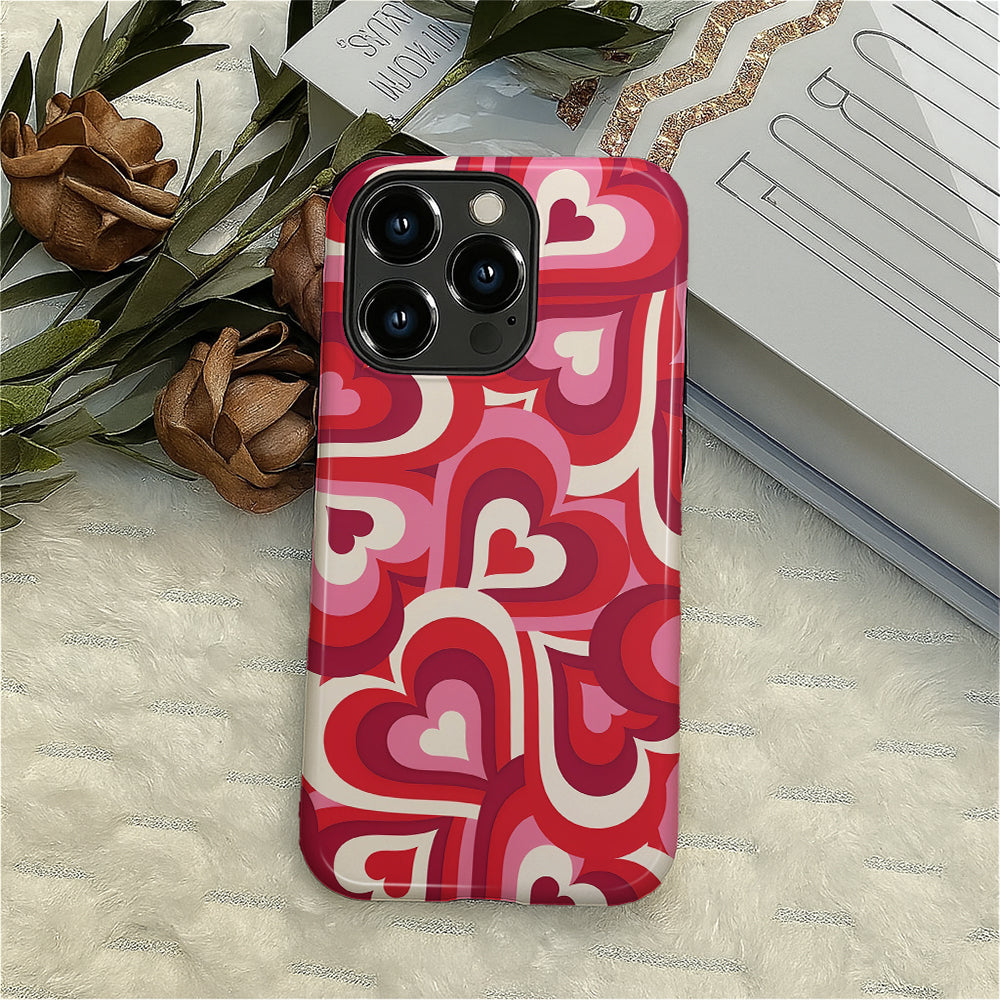 A1031-A1-iPhone15&16Pro-Retro Hearts