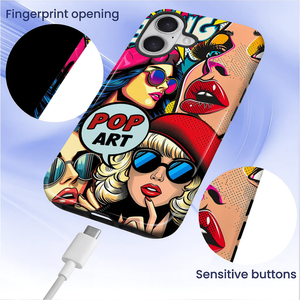 A1029-A1-iPhone16&17-Pop Art Icons