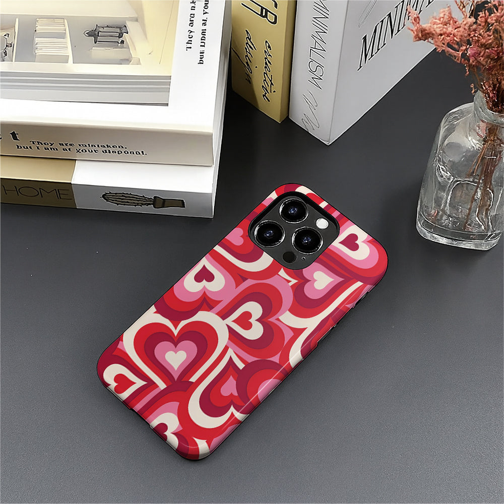 A1031-A1-iPhone15&16Pro-Retro Hearts