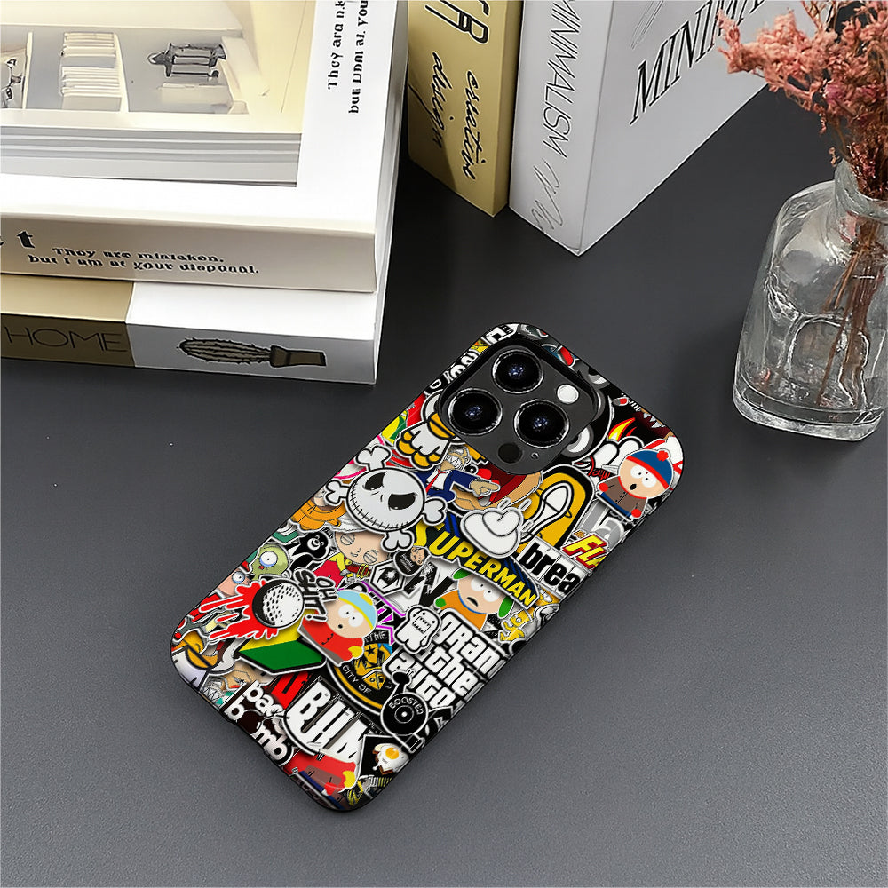 A1017-A1-iPhone15&16Pro-Stickers Bomb 2