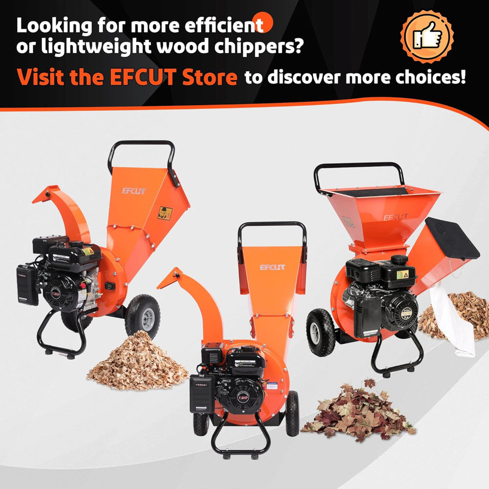3-in-1 Multi-Function Wood Chipper bundle