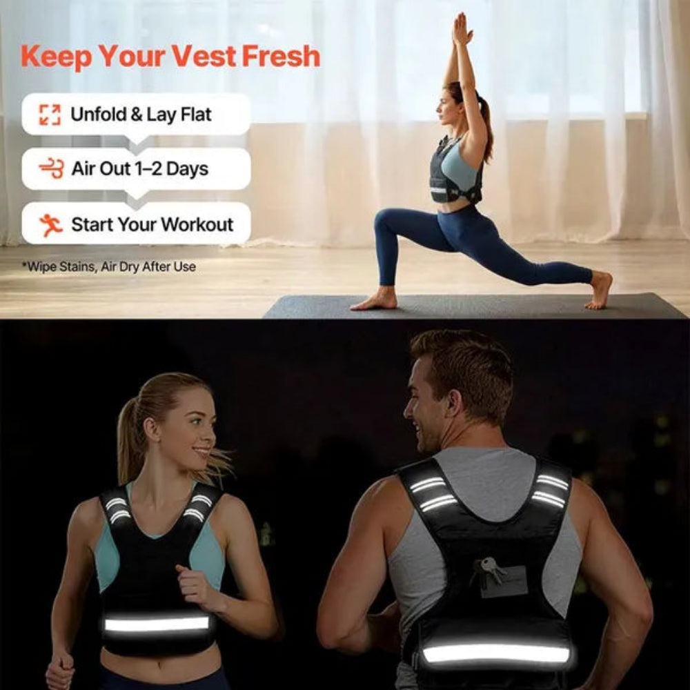 adjustable weighted vest